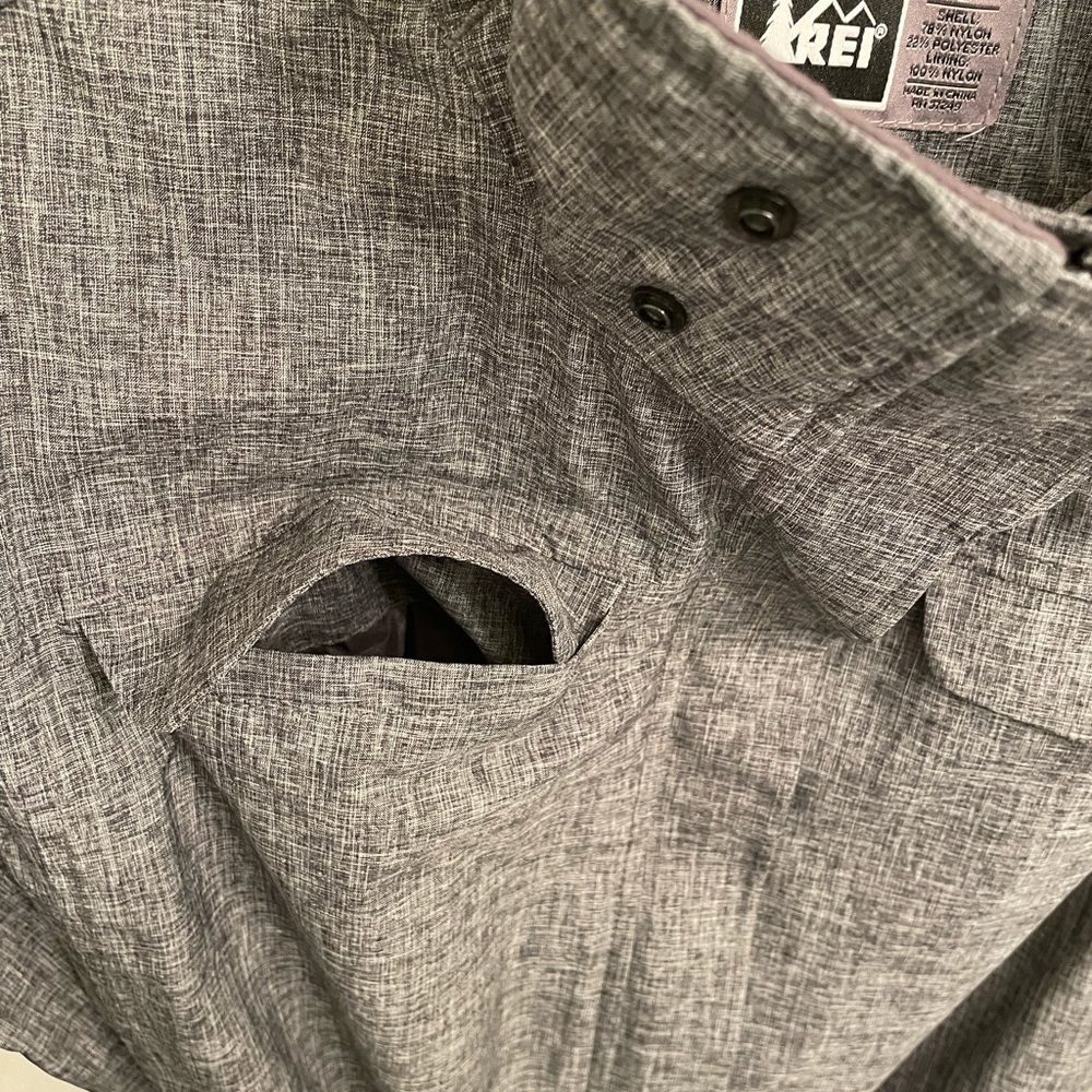 Rei Trench E1 Elements Coat Soft Shell Size Large - image 5